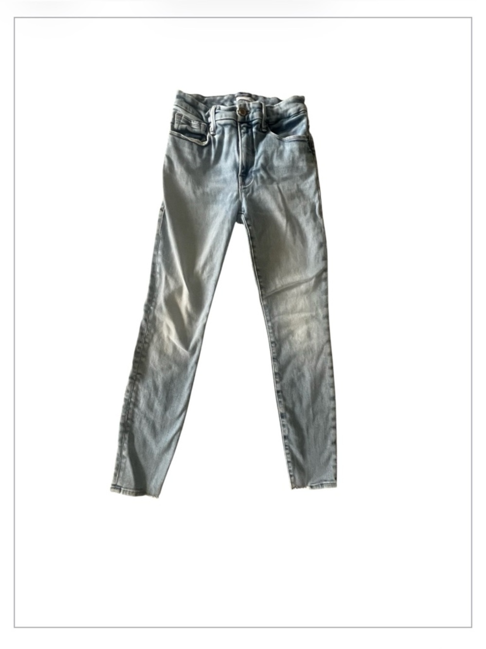 Good American Jeans- Women’s Light Denim High-Rise Skinny